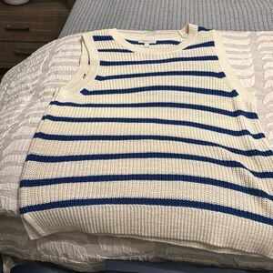 Matty M striped Vest
